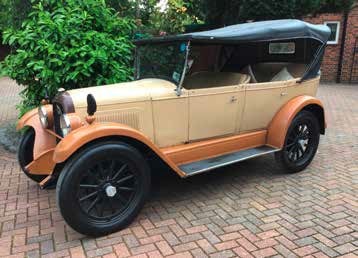 1927 Whippet Model 93A Touring - UK