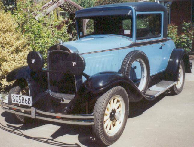 1929 Whippet Coupe - New Zealand