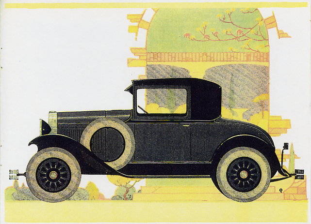 1929 Whippet 96A Sales Brochure