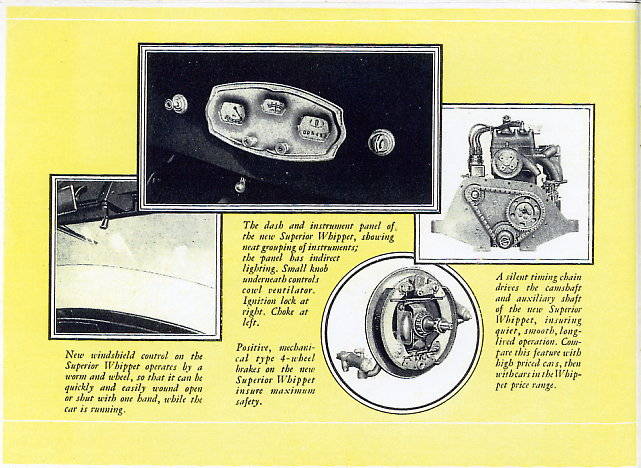 1929 Whippet 96A Sales Brochure