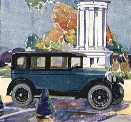 1927 Whippet Sales Brochure - Landau