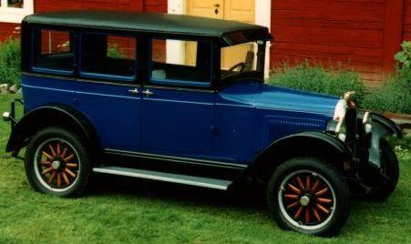 1928 Whippet Sedan - Sweden