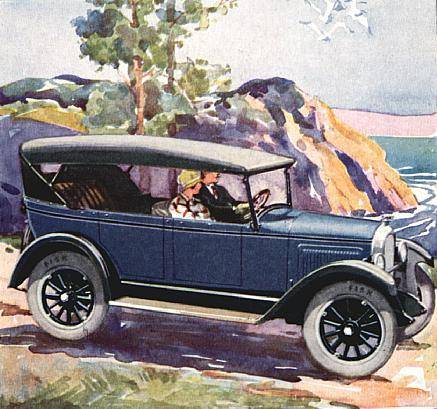 1927 Whippet Sales Brochure - Touring