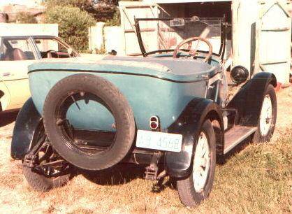 1928 Whippet Touring - Back