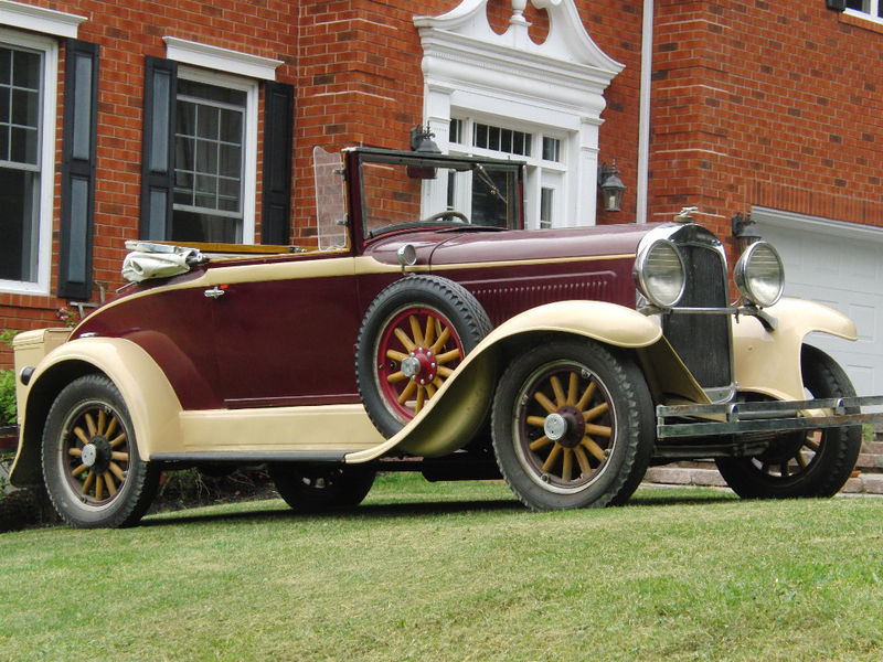 1929 Whippet Model 98A Cabriolet Coupe