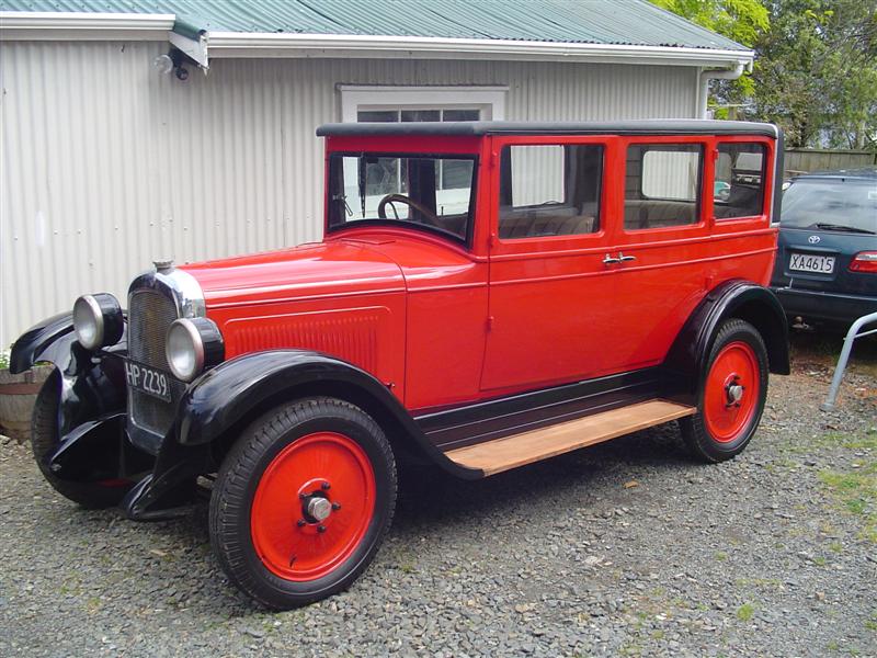 1925/6 Overland Model 93 Deluxe Sedan - New Zealand
