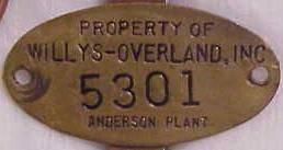 Overland Property Tag