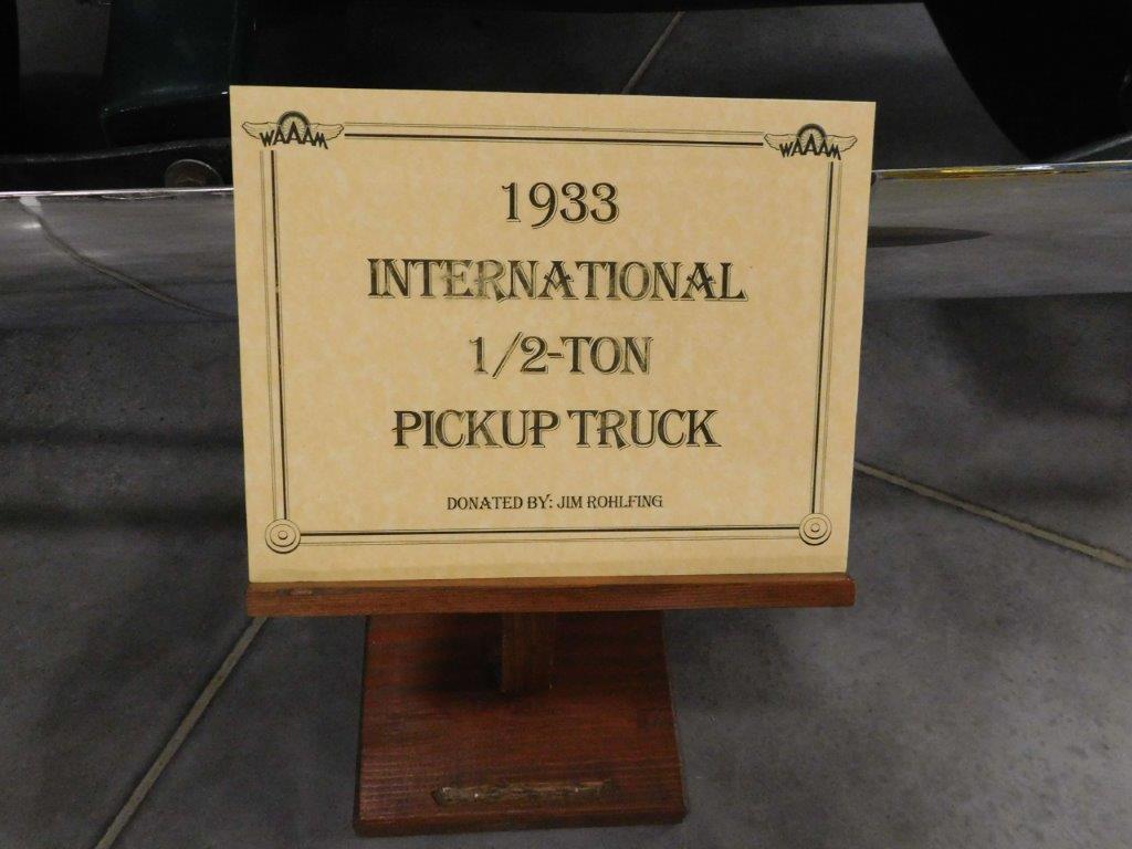1933 Model D1 International Truck - America