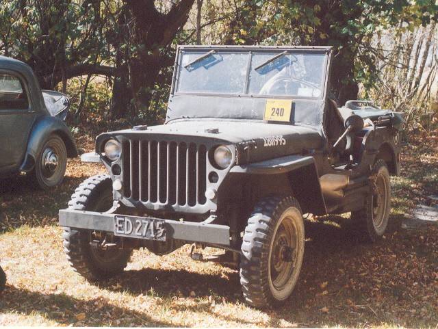 1942 Model MB Jeep - New Zealand