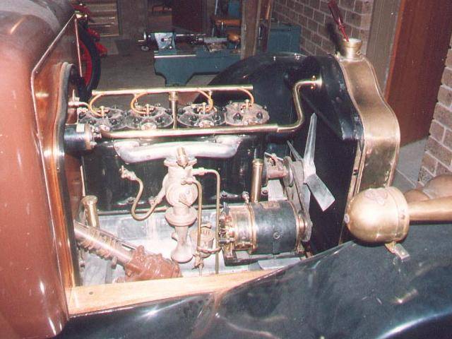 1913 Minerva 18 HP engine