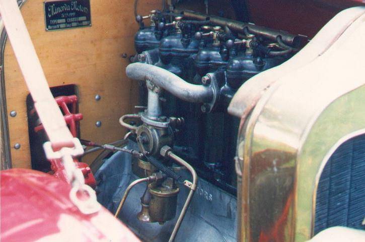 1914 Minerva 14 HP engine - RHS view