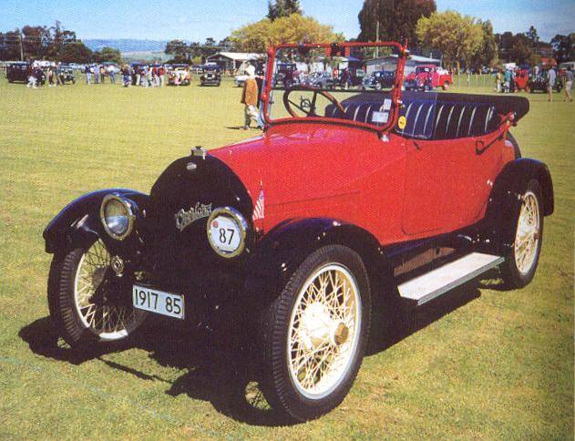 1917 Overland Touring Model 85-4, New Zealand