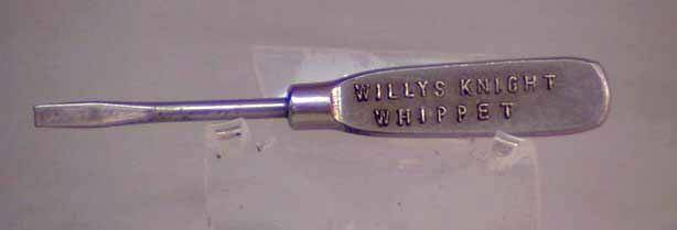 Willys Knight, Whippet Screwdriver - Dealer Accessory Item