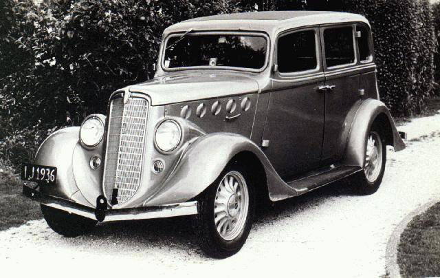 1935 Willys Sedan Model 77 - New Zealand