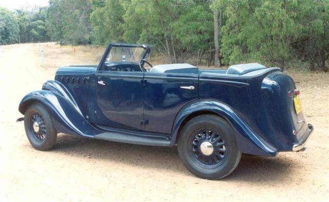 1936 Willys Model 77 Tourer (Holden Bodied) - Australia