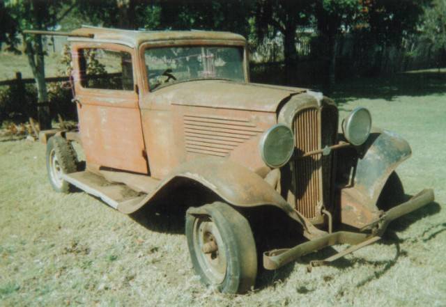 1932 Willys Sedan Model 6-90 (Unrestored, Holden Bodied) - Australia