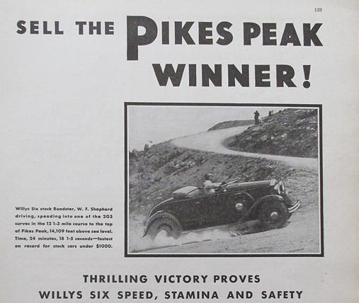1930 Willys 98B Advertisement - America