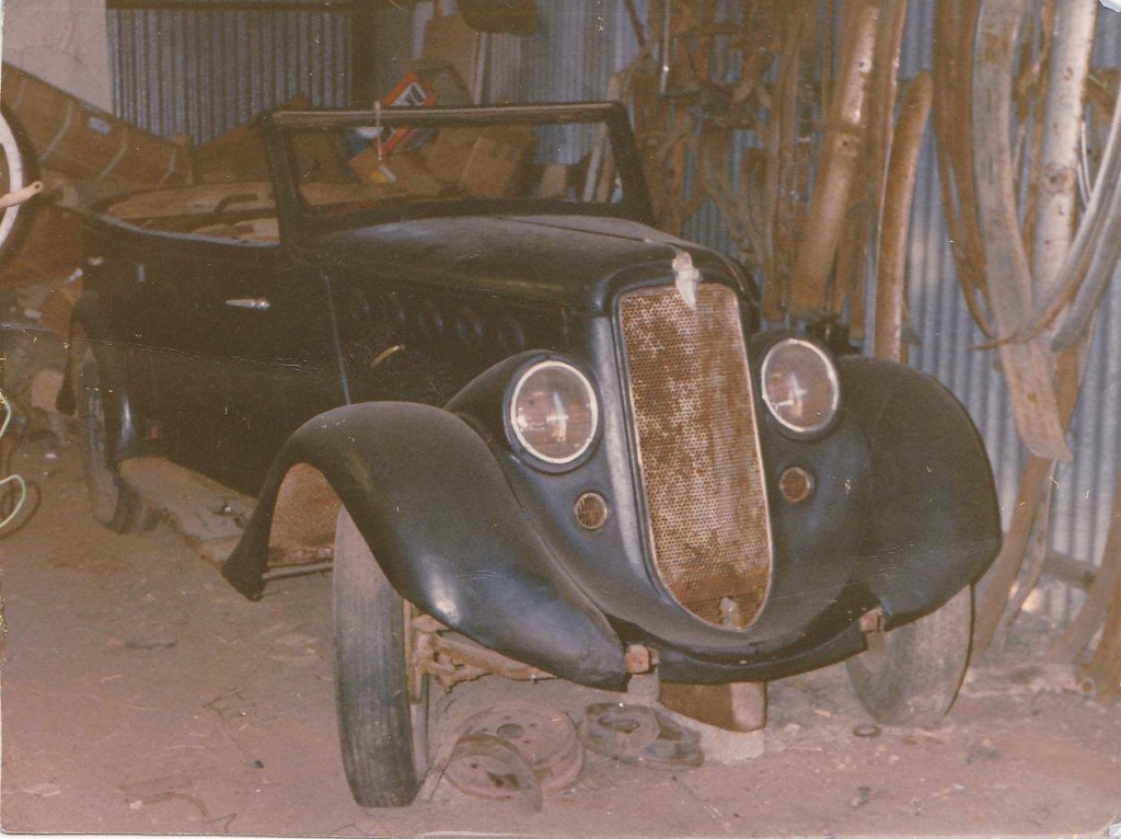 1936 Willys Tourer Model 77 (Holden Bodied) - Australia
