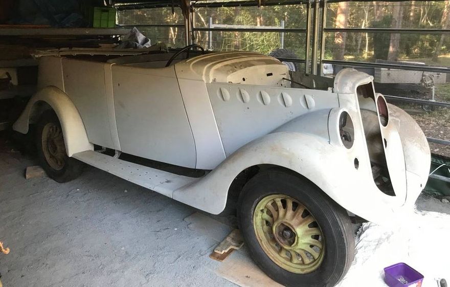 1935 Willys Model 77 Touring - Australia