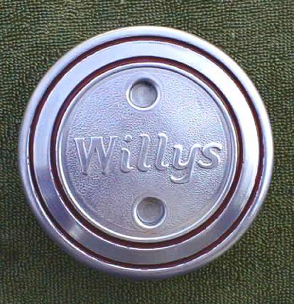 1930 Willys 98B Hubcap