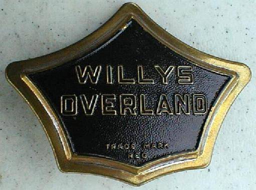 1932-1933 Willys 6-90, 6-90A Emblem