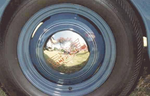 1941 Willys Model 441 hubcap