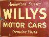 Willys Dealer Sign