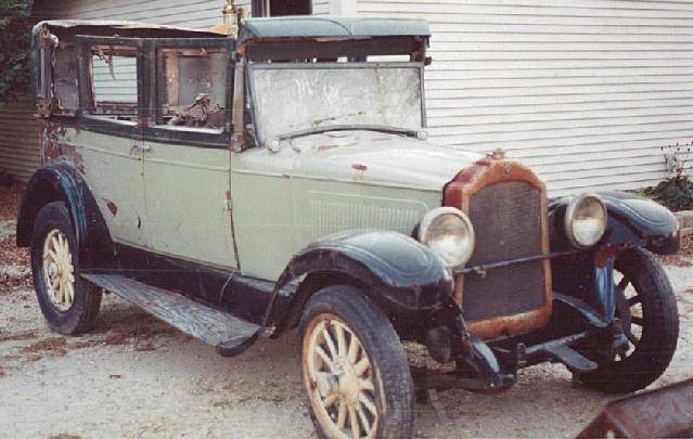 Unrestored 1926 Willys Knight Model 70 Sedan - America