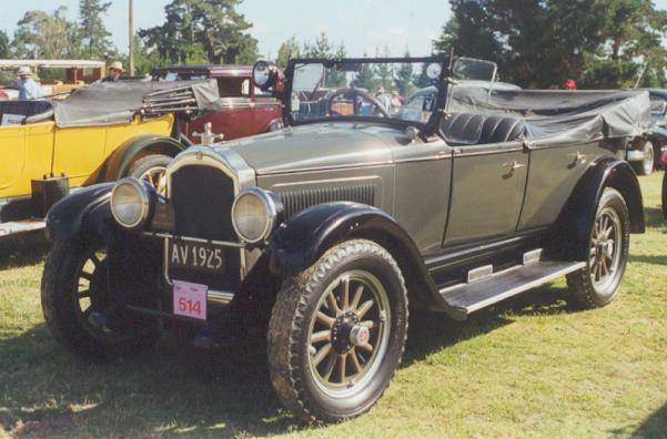 1925 Willys Knight Model 70 Touring - New Zealand