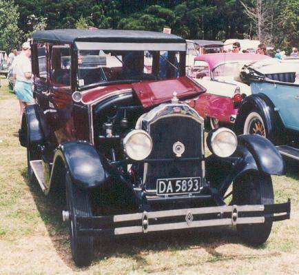 1928 Willys Knight Model 56 Sedan - New Zealand