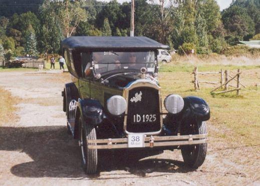 1925 Willys Knight Model 65 Touring - New Zealand