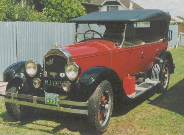 1925 Willys Knight Model 66 Touring - New Zealand