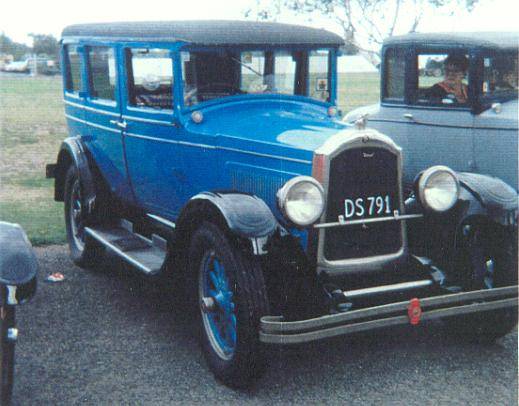 1927 Willys Knight Model 70A Sedan - New Zealand