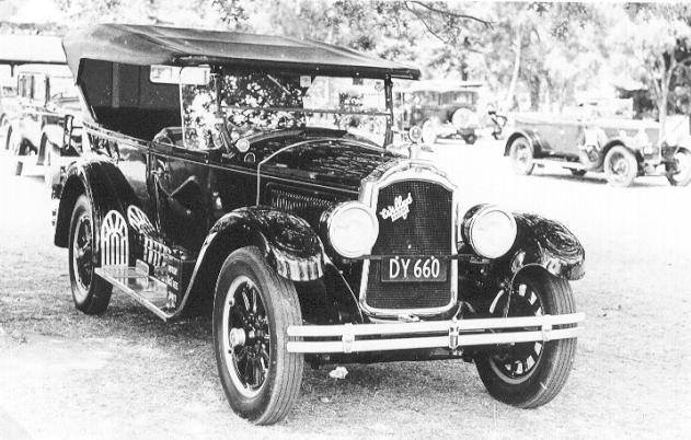 1925 Willys Knight Model 65 Touring - New Zealand