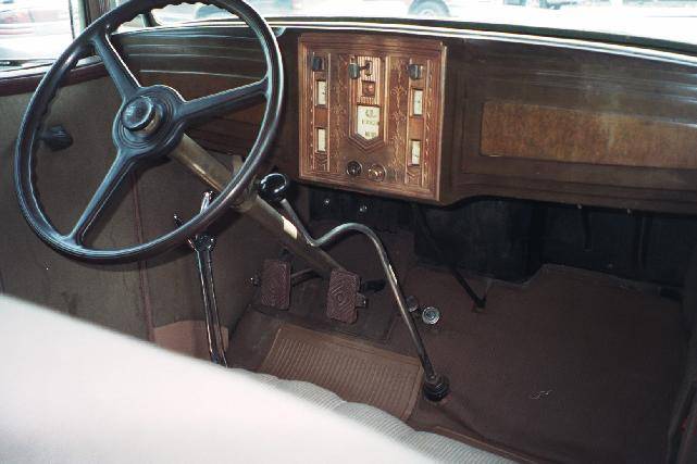Interior - Driving Compartment