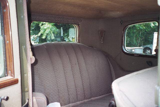 Interior - Rear Seat