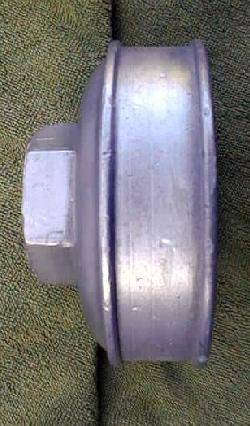 Cast Aluminum Hubcap for Rear Wheel - Model 84, 84B, 88-4, 88-8